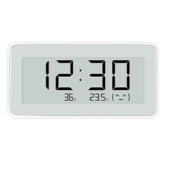 ساعت و دماسنج و رطوبت سنج بلوتوثی شیائومی مدل Xiaomi Mijia Electronic Temperature And HygroMeter PRO LYWSD02MMC