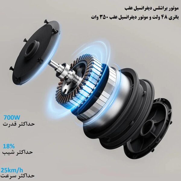 اسکوتر برقی تاشو شیائومی مدل Xiaomi Electric Scooter 5
