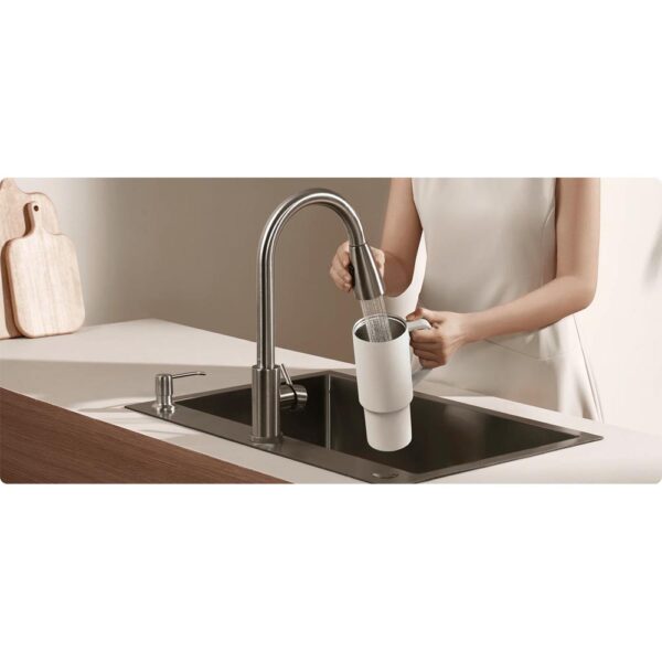فلاسک ضد زنگ 1 لیتری شیائومی مدل Xiaomi Mijia Straw Cup 1L Stainless Steel