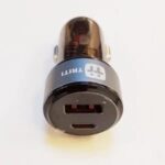شارژر فندکی 60 وات مدل CAR Charger 60W TRITI WKN-736