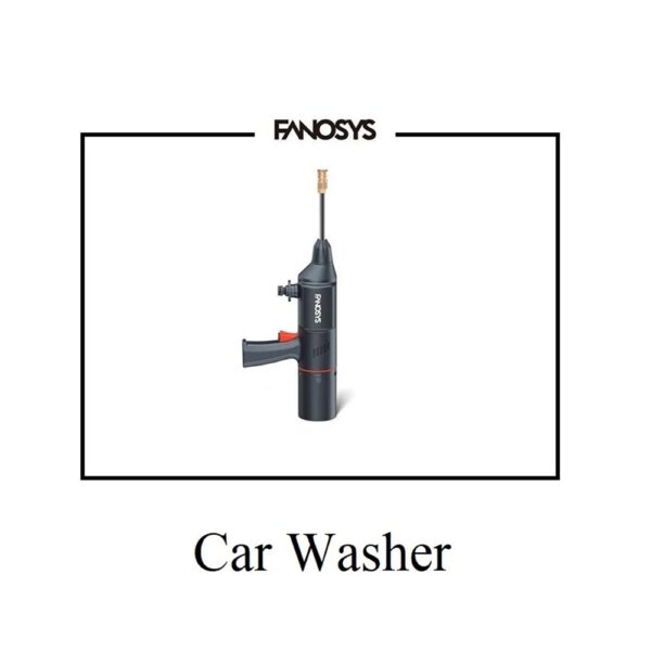 ست هوشمند خودرو ( کارواش شارژی ، جارو شارژی ، پمپ باد ) مدل Fanosys Auto SmartKit