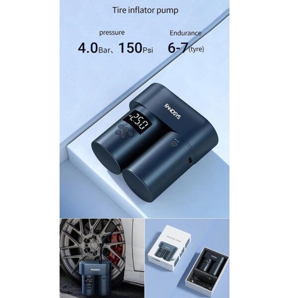 پمپ باد شارژی مدل Fanosys inflation pump high efficiency BY-CQB01