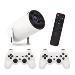 ویدئو پروژکتور قابل حمل مدل Geek space game projector 2 in 1 HY300 A