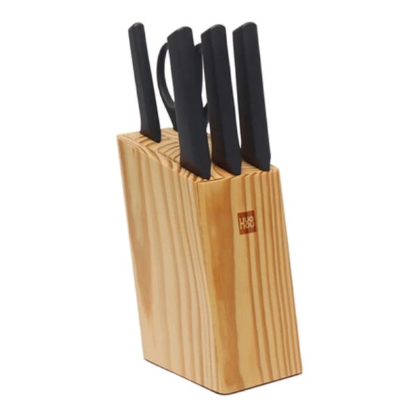 ست 5 تایی چاقوی آشپزخانه مدل HUOHOU 5PCS Non-stick Stainless Steel Kitchen Knife Set