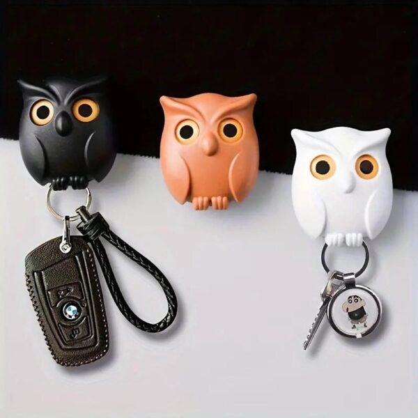 جا کلیدی دیواری مدل Night Owl Key Holder