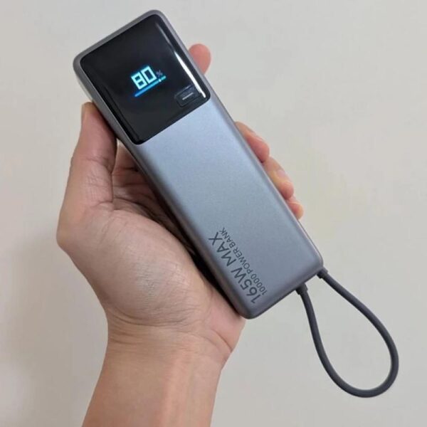 پاوربانک 10000 میلی آمپر شیائومی 165 وات مدل Xiaomi Power bank Capacity 10000mAh 165W
