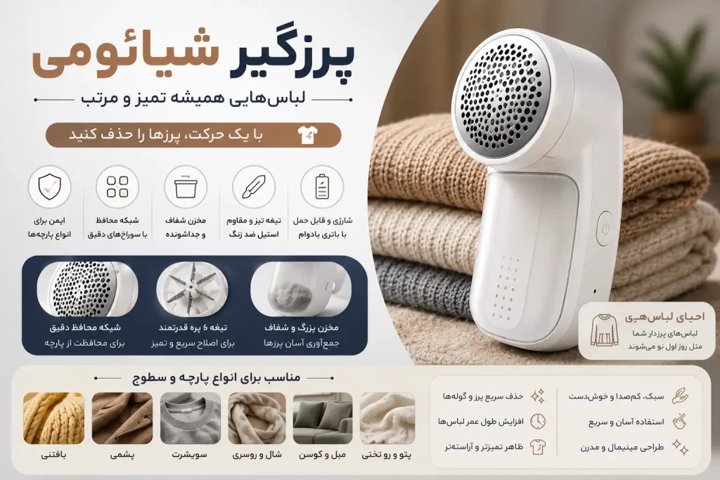 خرید پرزگیر شائومی
