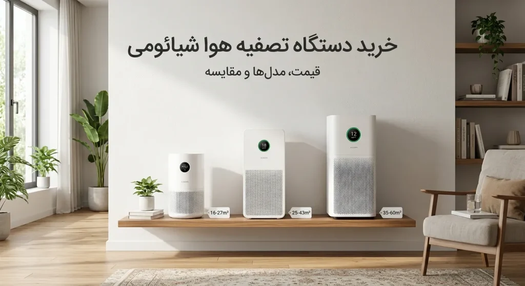 خرید دستگاه تصفیه هوا شیائومی