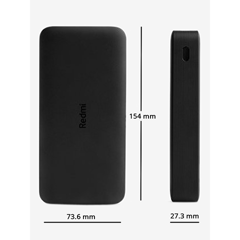 پاوربانک شیائومی 20000 میلی آمپر 18 وات مدل Redmi power bank 20000 Mah 18W