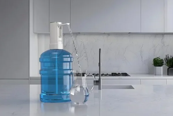 پمپ آب اتوماتیک شارژی بطری آکوا سیف مدل Goaltage aquasafe water dispenser WD01