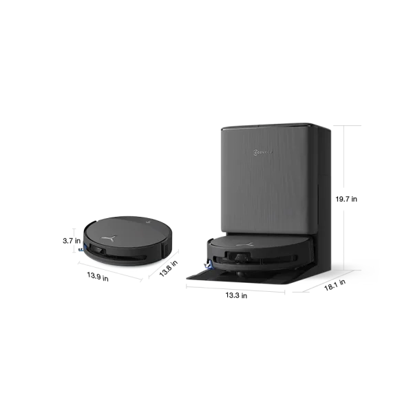 جارو رباتیک هوشمند اکووکس مدل Ecovacs T90 pro omni care kit